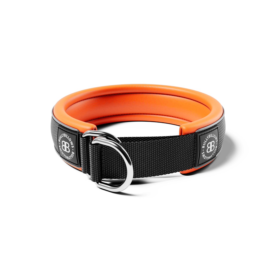 featured image of 4cm Slip on Collar | Foam Padded - Black x Orange
