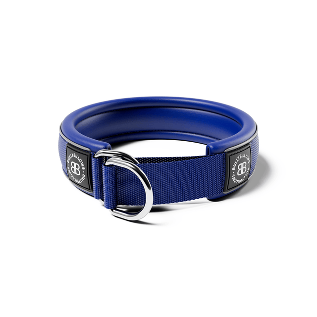 4cm Slip on Collar | Foam Padded - Blue