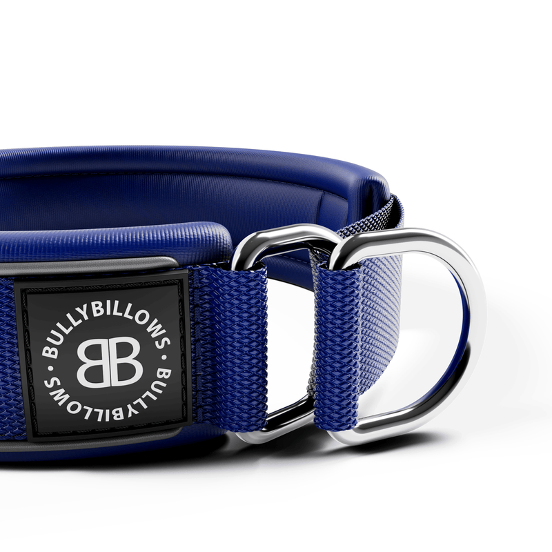 4cm Slip on Collar | Foam Padded - Blue