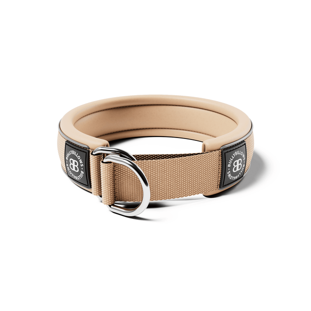 4cm Slip on Collar | Foam Padded - Tan
