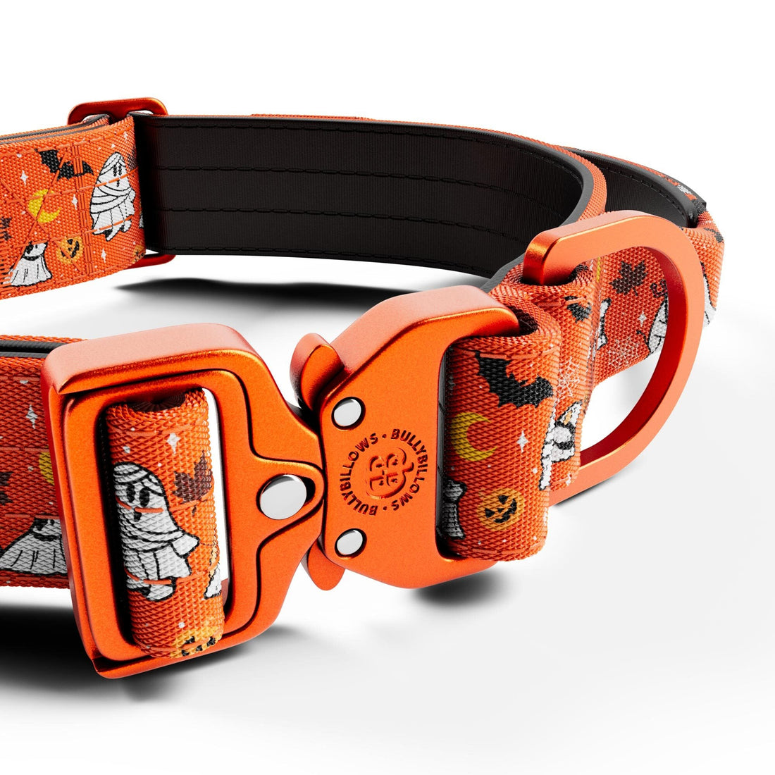 featured image of 4cm Lighter Combat® Collar | With Handle & Secure Clip - Halloween BooBillows - Orange