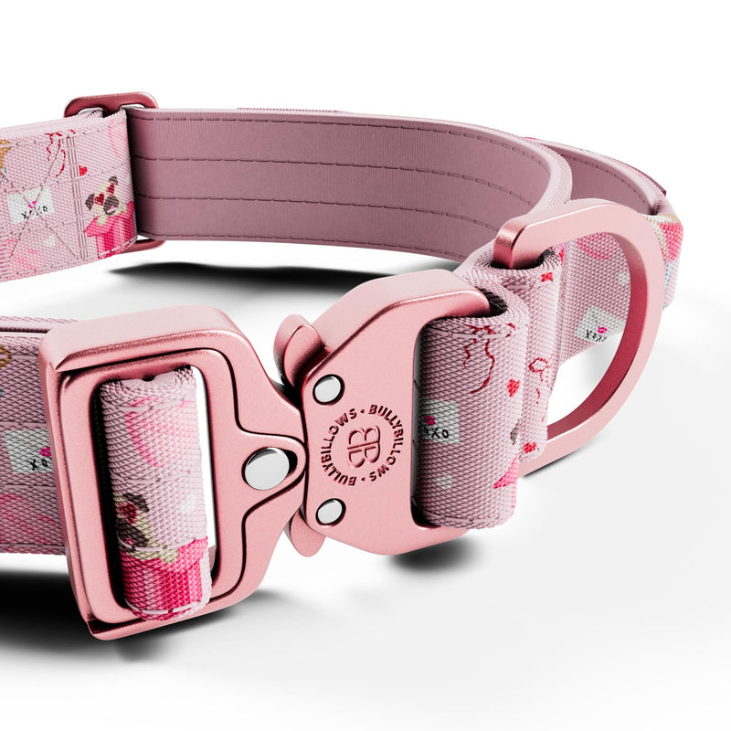 True Love 4cm Collar & Lead Bundle - Pink