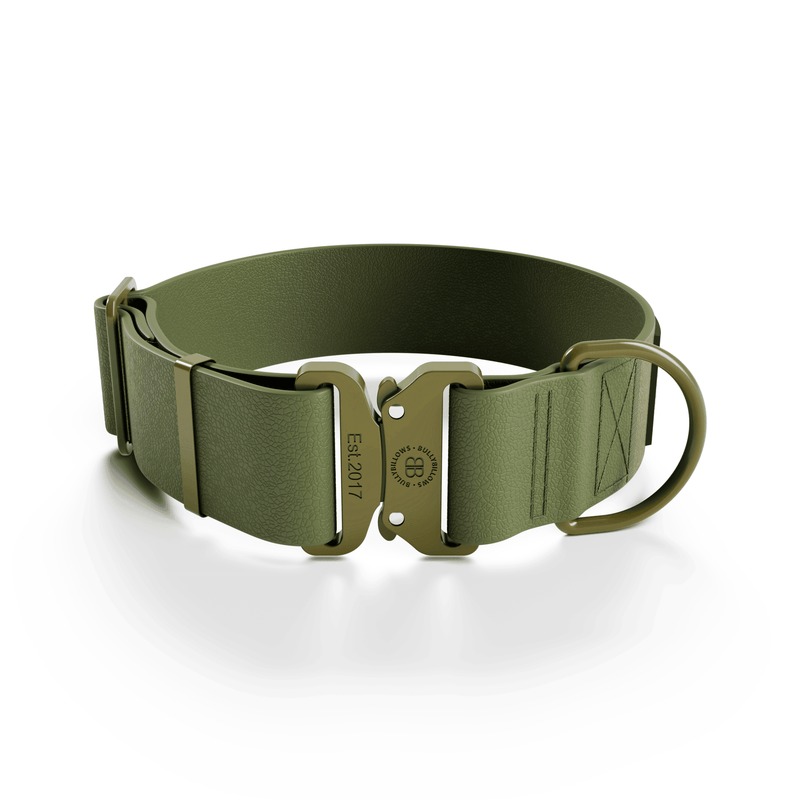 5cm Combat Billowthane® Collar | Waterproof - Khaki