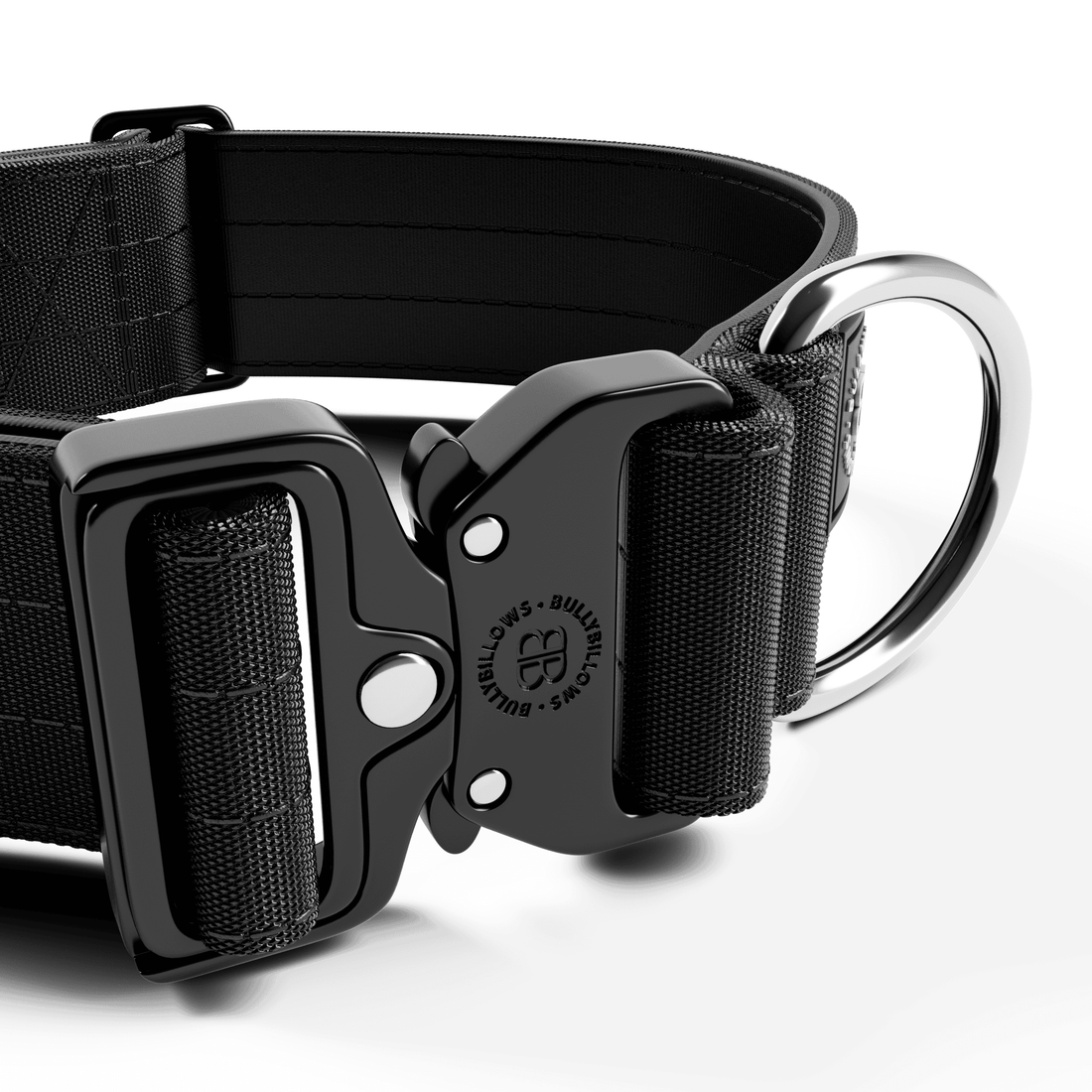 featured image of 5cm Combat® Collar | NO Handle & Secure Clip - Black