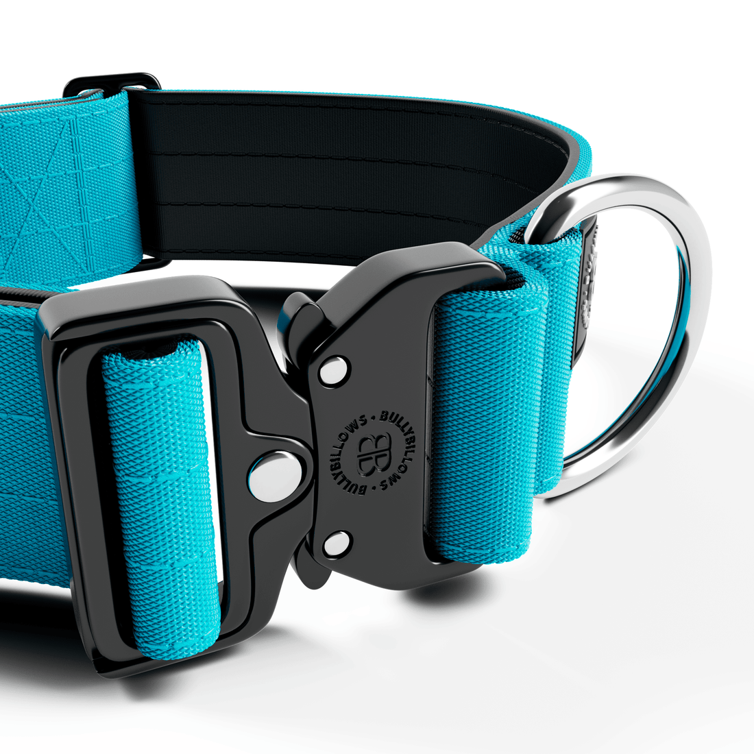 featured image of 5cm Combat® Collar | NO Handle & Secure Clip - Light Blue