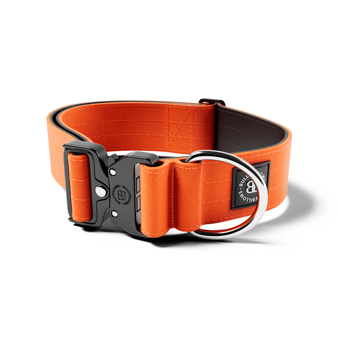 featured image of 5cm Combat® Collar | NO Handle & Secure Clip - Orange