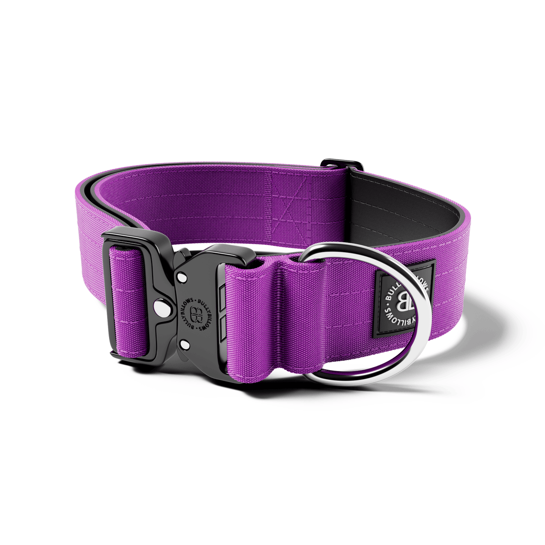 featured image of 5cm Combat® Collar | NO Handle & Secure Clip - Purple