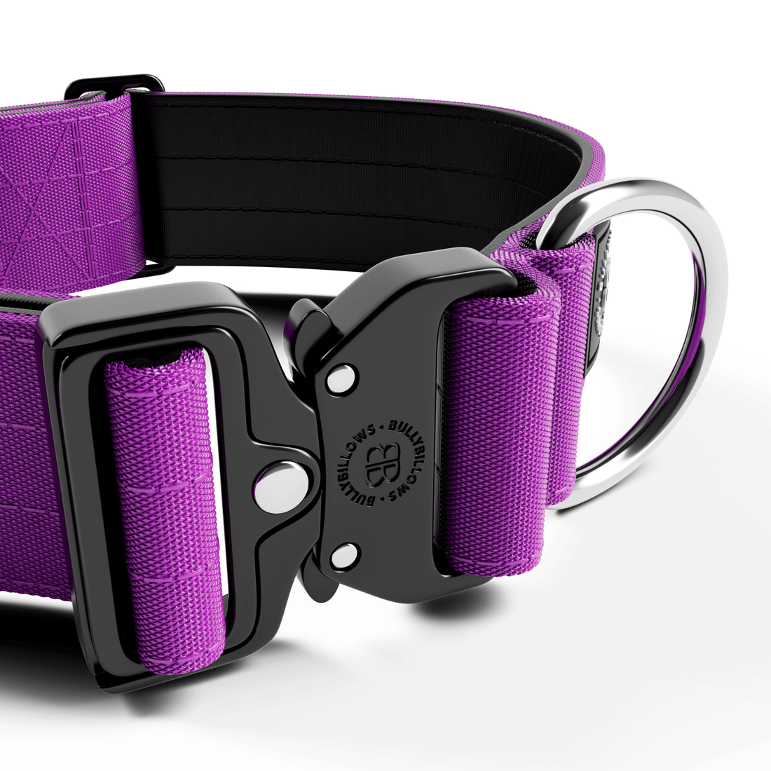 featured image of 5cm Combat® Collar | NO Handle & Secure Clip - Purple