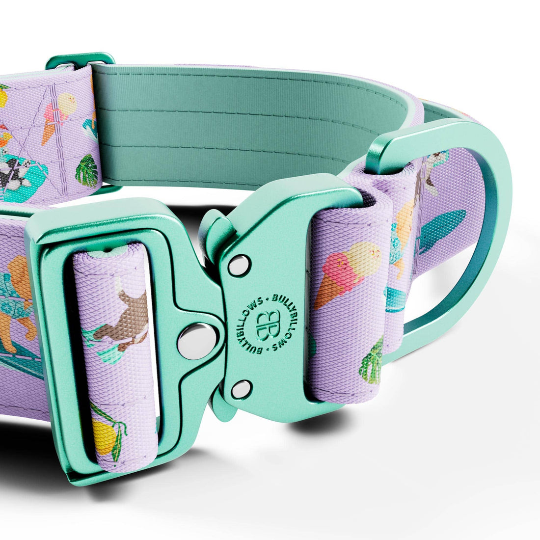 featured image of 5cm Lighter Combat® Collar | With Handle & Secure Clip - BalmyBillows Purple