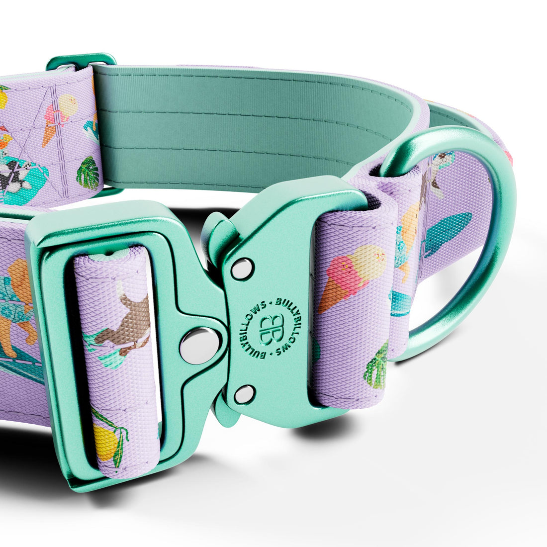 featured image of 5cm Lighter Combat® Collar | With Handle & Secure Clip - BalmyBillows Purple