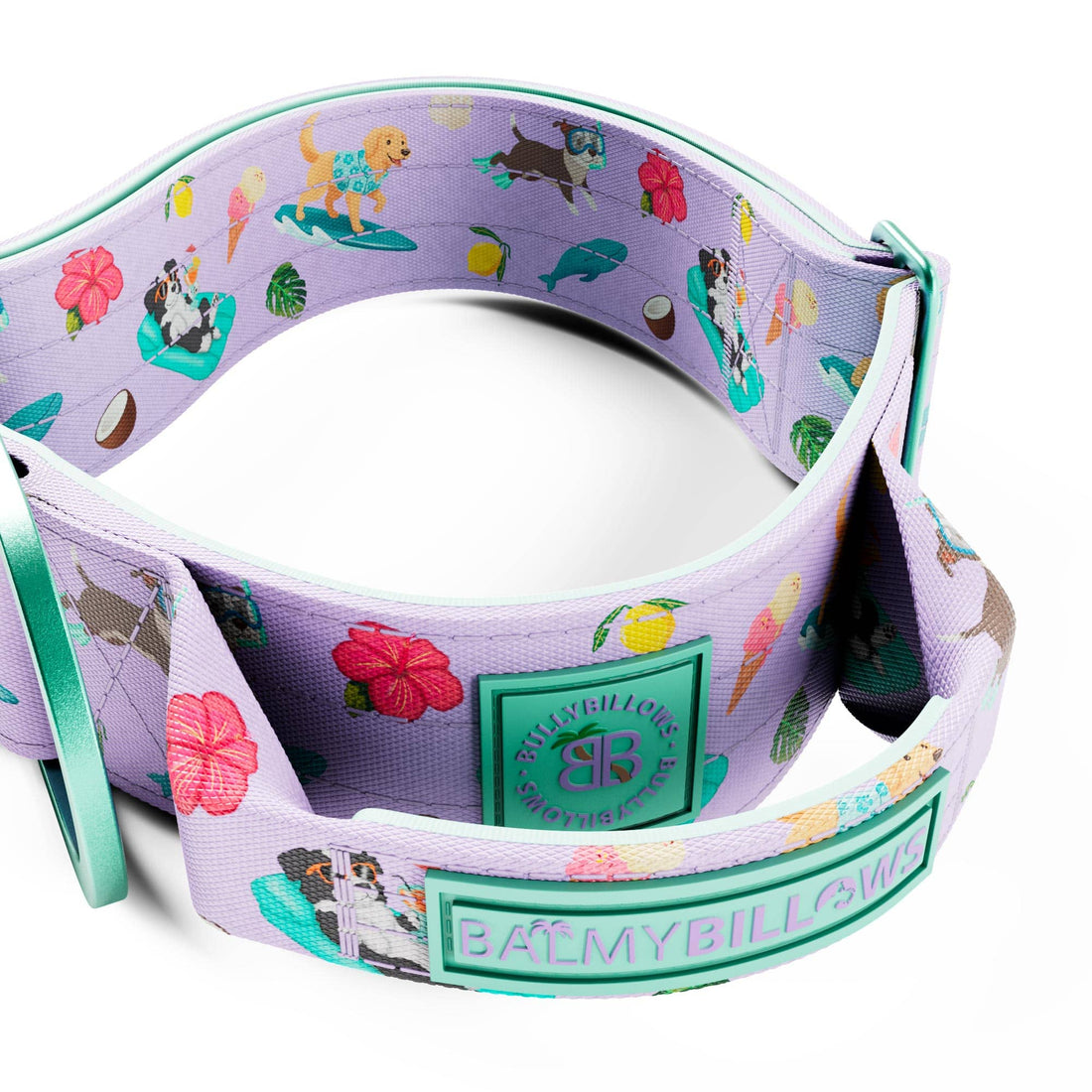 featured image of 5cm Lighter Combat® Collar | With Handle & Secure Clip - BalmyBillows Purple