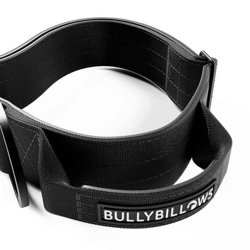 5cm Lighter Combat® Collar | With Handle Secure Clip - Black x Black