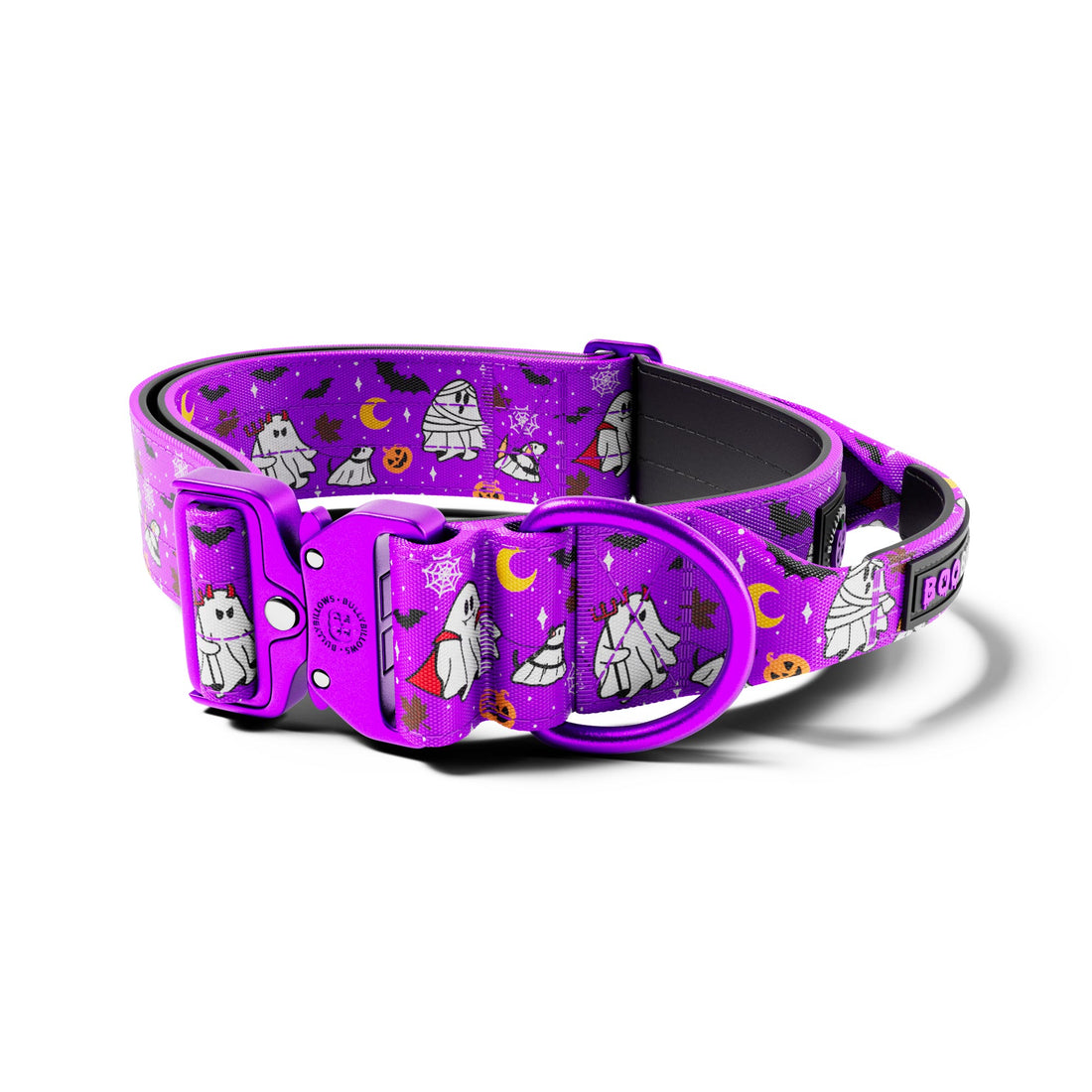 featured image of 5cm Lighter Combat® Collar | With Handle & Secure Clip - Halloween BooBillows - Purple