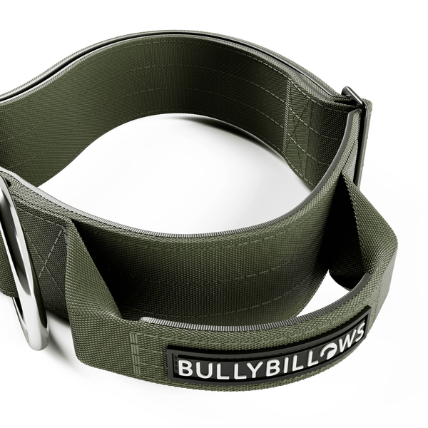 5cm Combat® Collar | With Handle & Secure Clip - Khaki