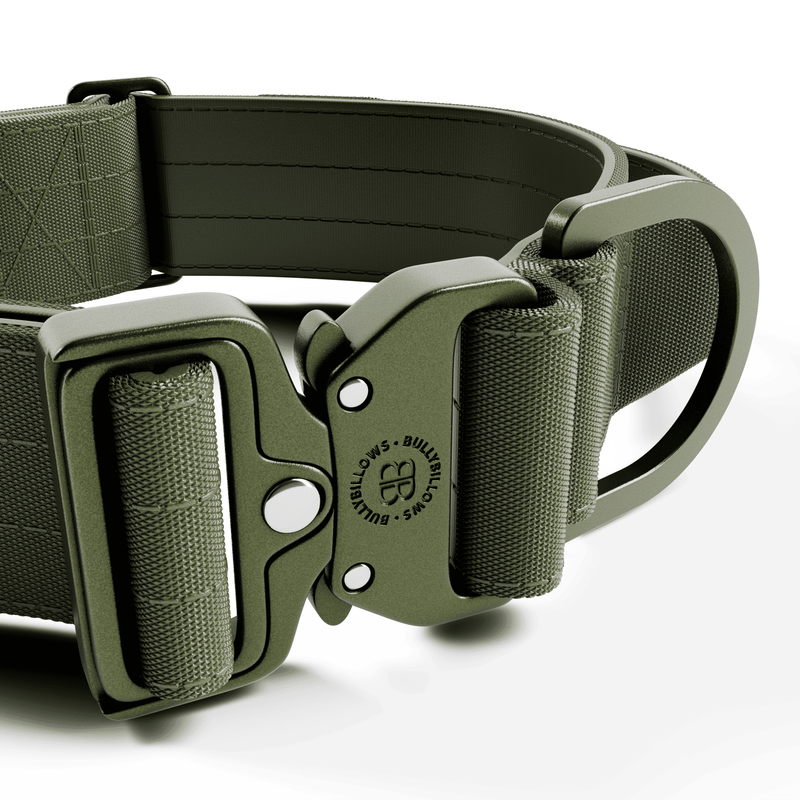 5cm Lighter Combat® Collar | With Handle Secure Clip - Khaki x Khaki