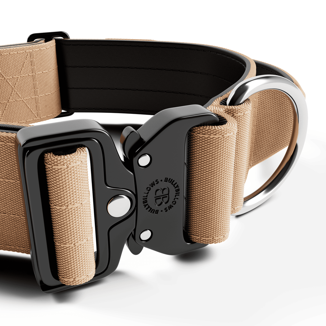 featured image of 5cm Combat® Collar | With Handle & Secure Clip - Tan