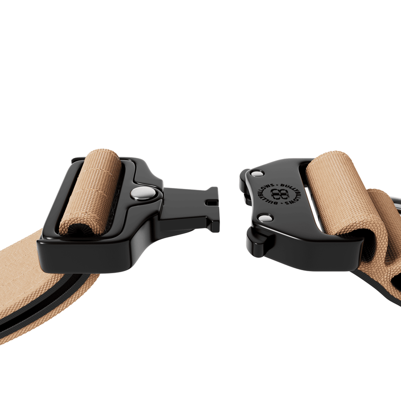 5cm Combat® Collar | With Handle & Secure Clip - Tan