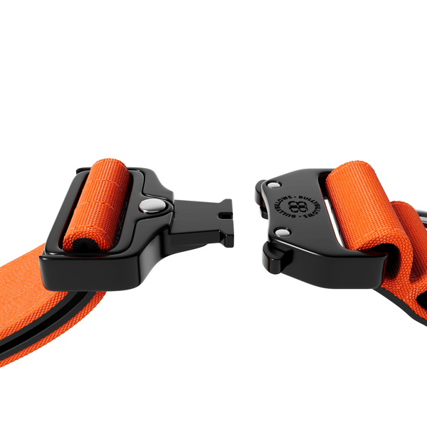 5cm Combat® Collar | NO Handle & Secure Clip - Orange