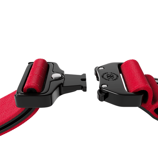 5cm Combat® Collar | NO Handle & Secure Clip - Red