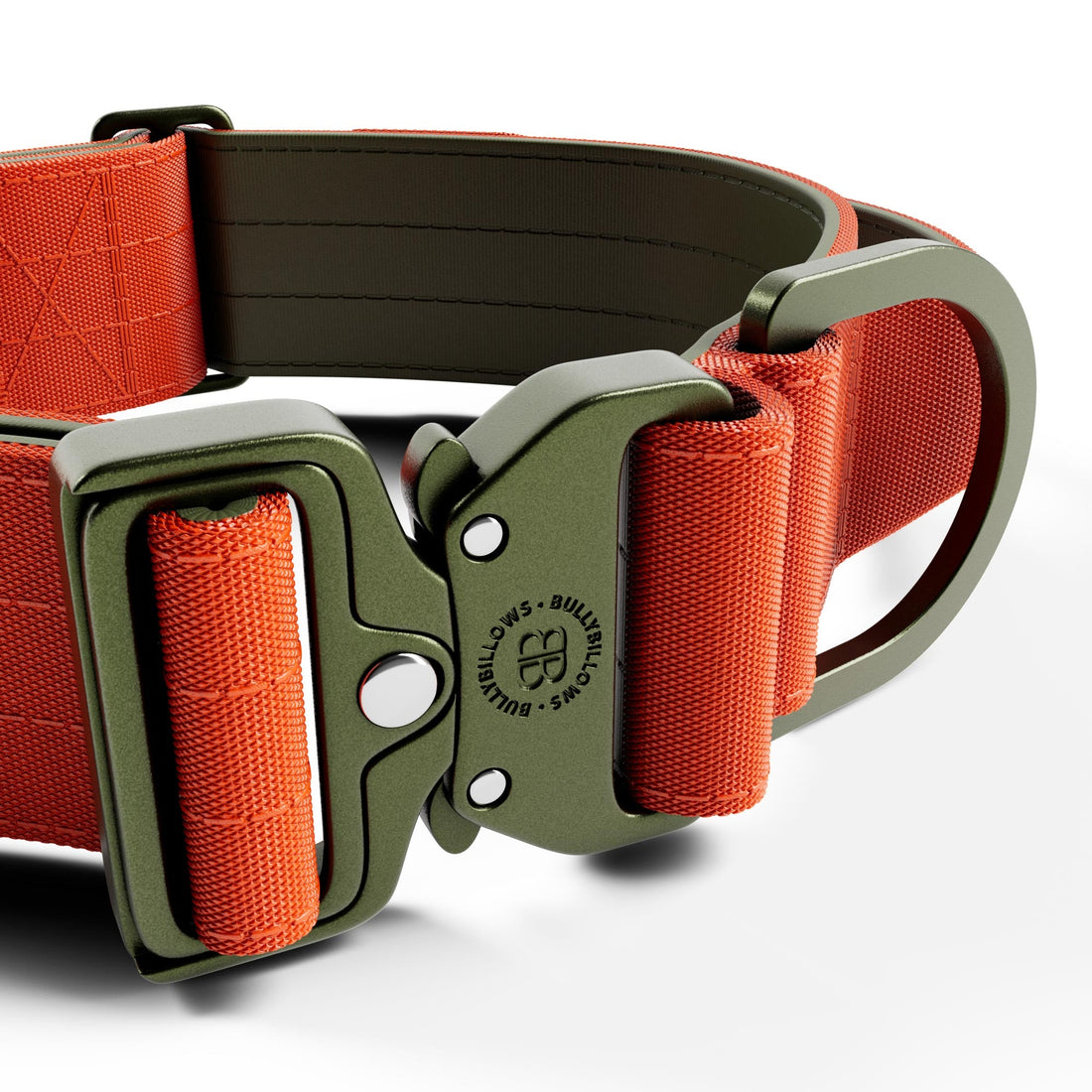 featured image of 5cm Lighter Combat® Collar | With Handle & Secure Clip - Burnt Orange X Khaki