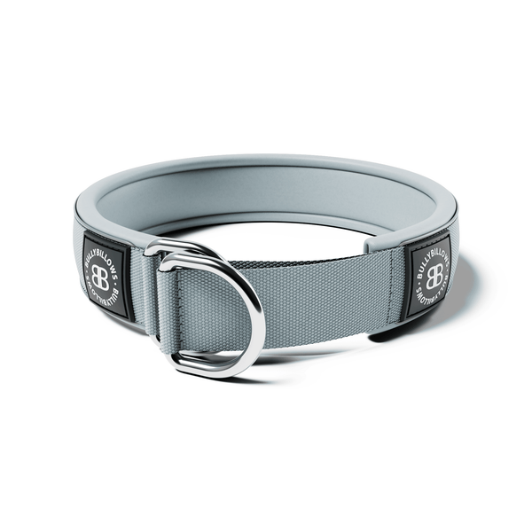5cm Slip on Collar | Foam Padded - Metal Grey