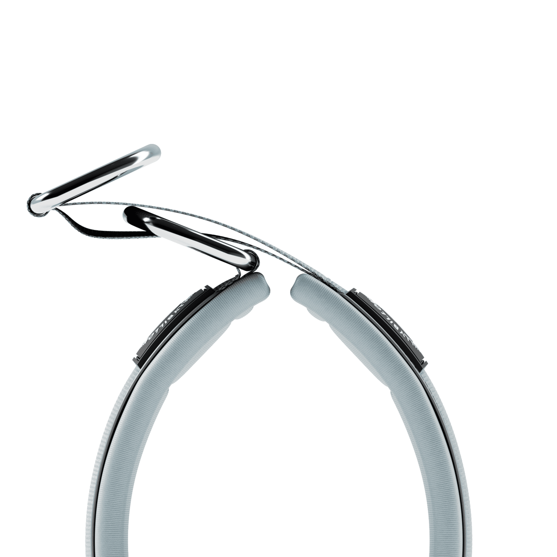 featured image of 3cm Slip on Collar | Foam Padded - Metal Grey