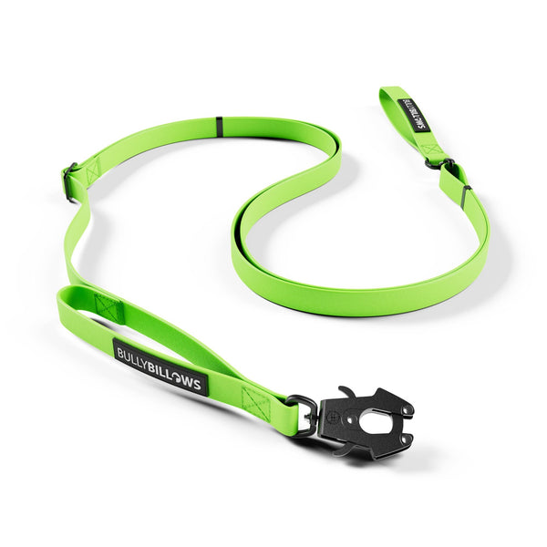 Adjustable Billowthane Leash | 2-3 metres - Neon Green