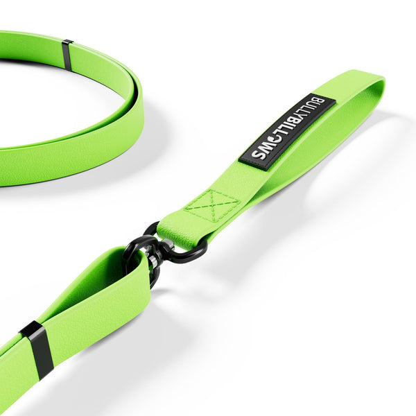 Adjustable Billowthane Leash | 2-3 metres - Neon Green