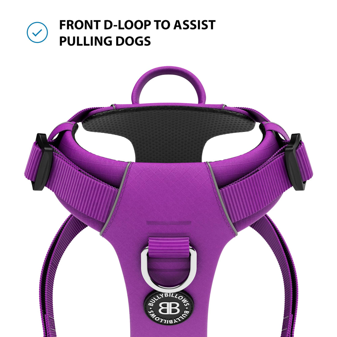 featured image of Air Harness | Anti-Pull & With Handle - Purple