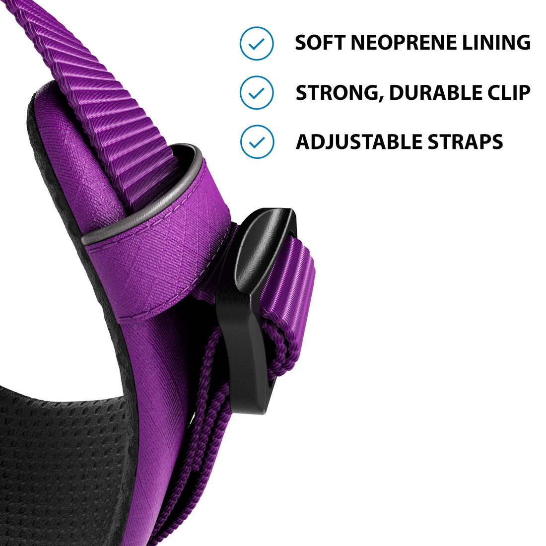 featured image of Air Harness | Anti-Pull & With Handle - Purple