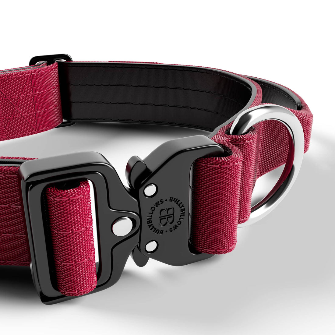 featured image of 4cm Combat® Collar | With Handle & Secure Clip - Burgundy