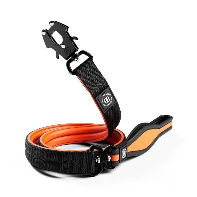 1.2m Mini Combat® Lead - Black x Orange