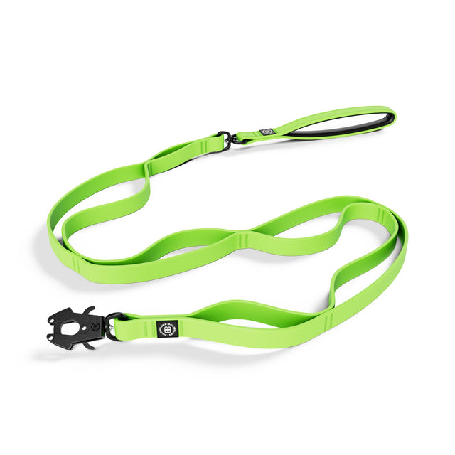 Ladder Combat® Waterproof Multiple Handles Leash | Billowthane® - Neon