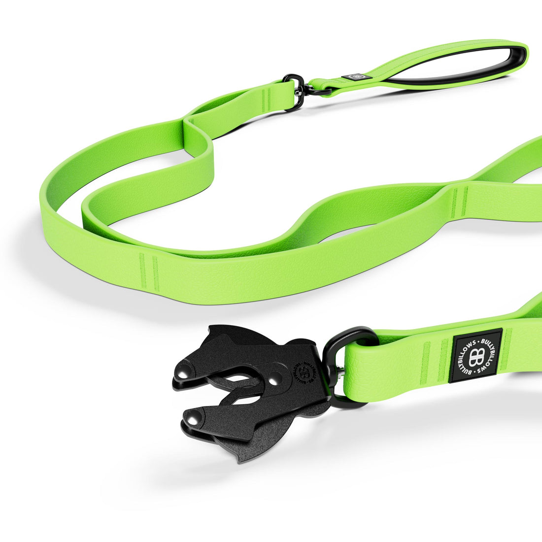 featured image of Ladder Combat® Waterproof Multiple Handles Leash | Billowthane® - Neon