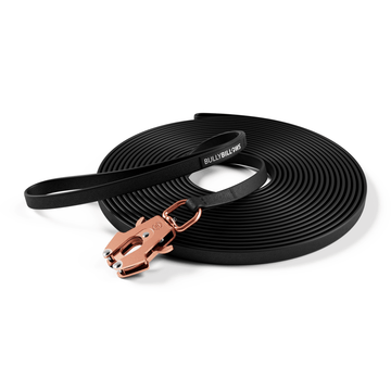 10m Recall Billowthane® Leash | Waterproof - Matte Rose Gold