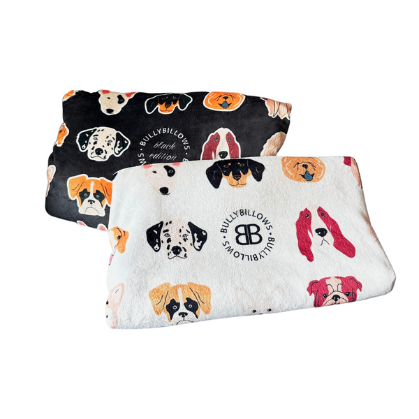 Pet Blanket Duo – Black & White Edition