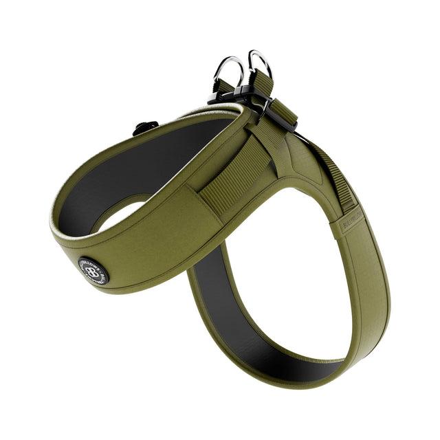 Boomerang Harness | XS-M Breeds - Olive Green