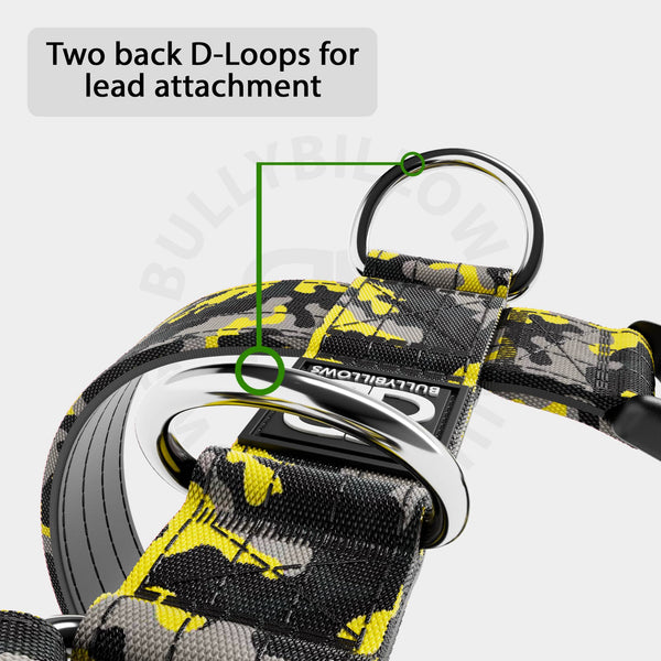 Training Anti Pull TRI-Harness® | M-XL Breeds - Lightning