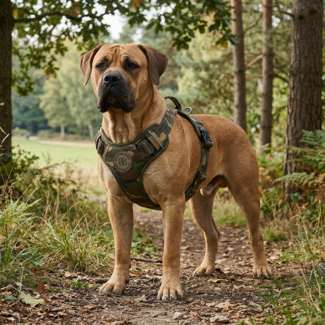 featured image of Comfort Premium Harness | Non Restrictive - Pink Camouflage