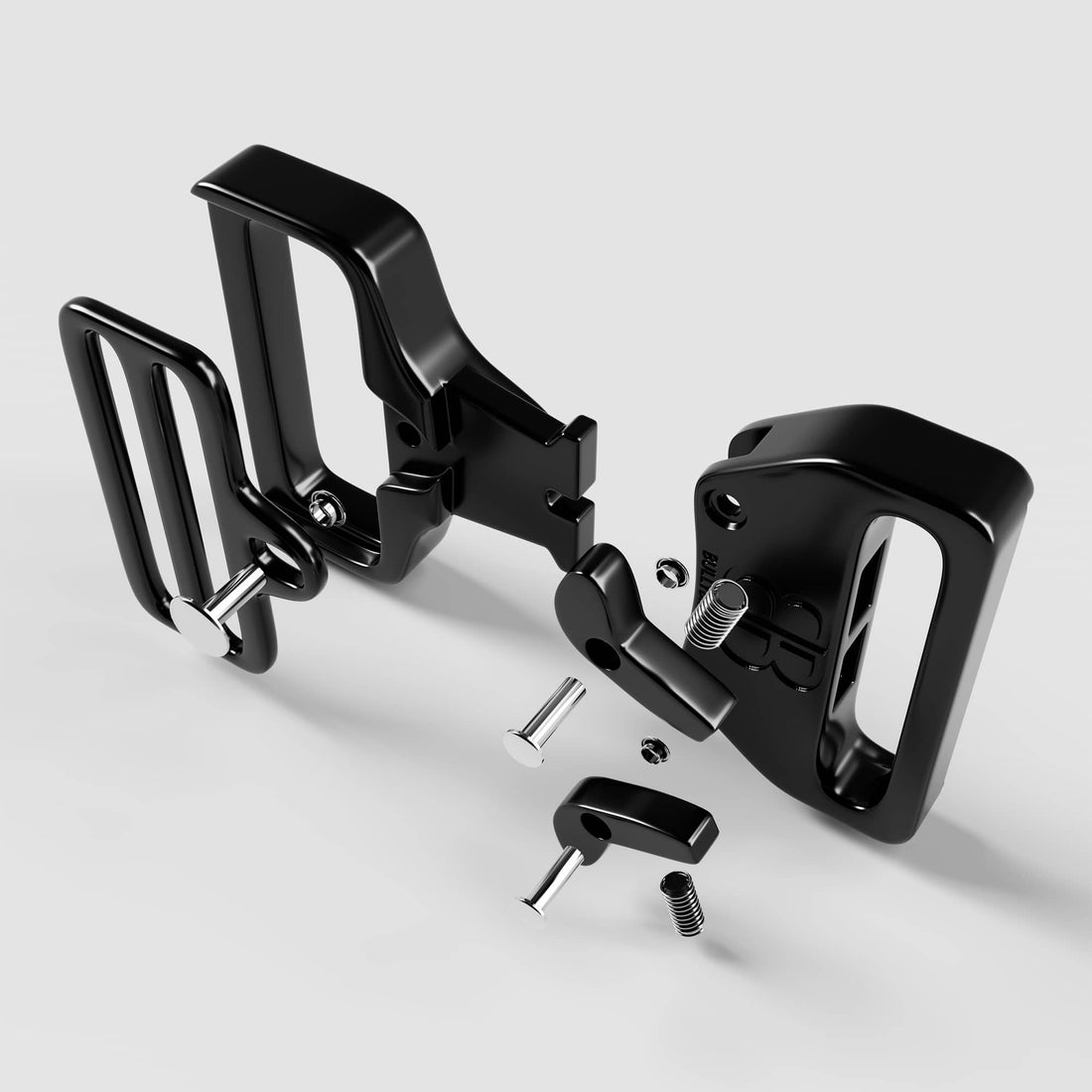 featured image of 5cm Combat® Collar | NO Handle & Secure Clip - Black