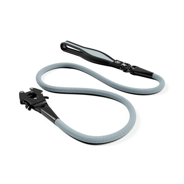 1.4m Combat Rope Leash | Secure Rated Clip - Metal Grey