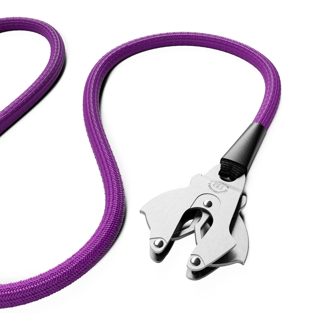 featured image of Combat Rope Dog Leash - MATTE PLATINUM - Purple