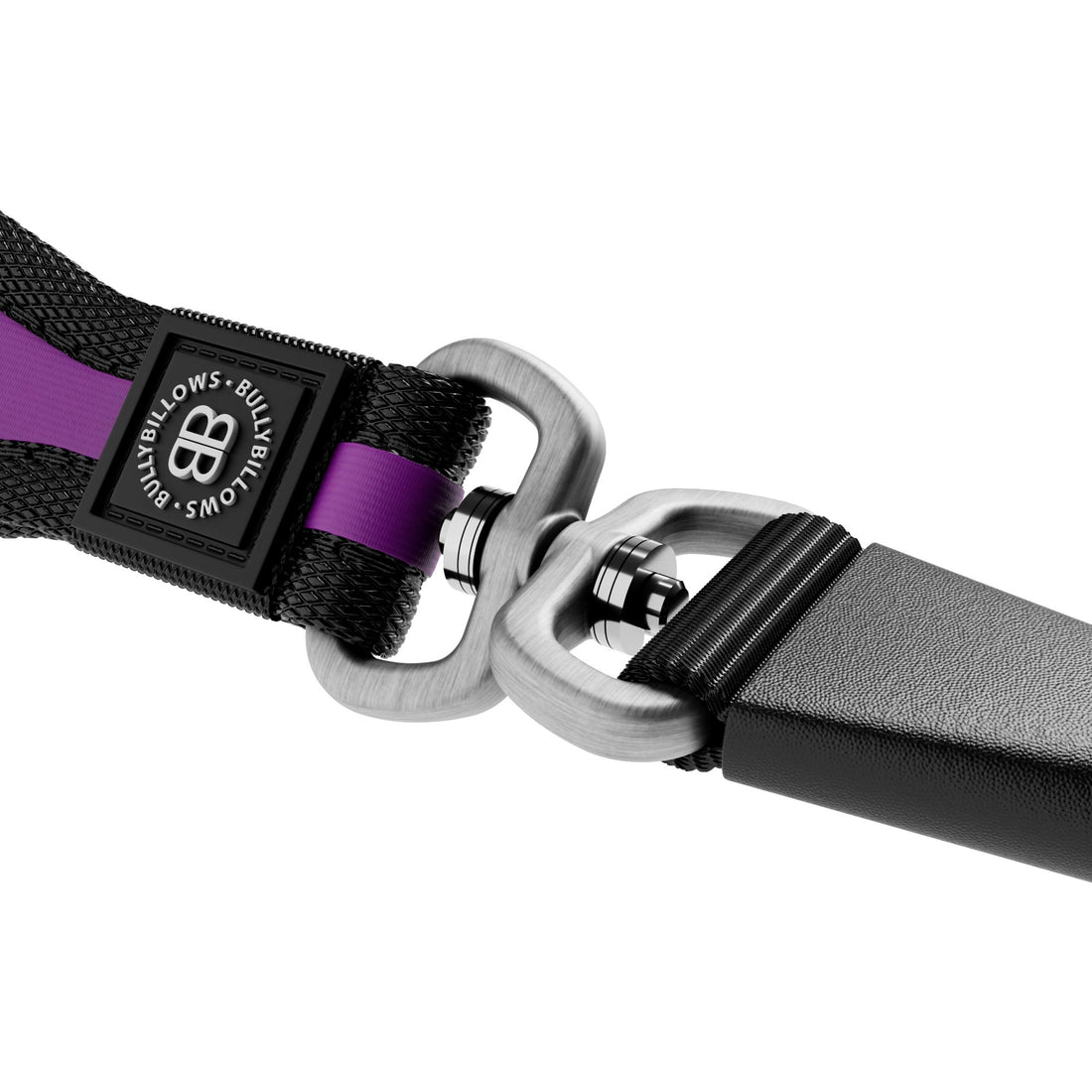 featured image of Combat Rope Dog Leash - MATTE PLATINUM - Purple