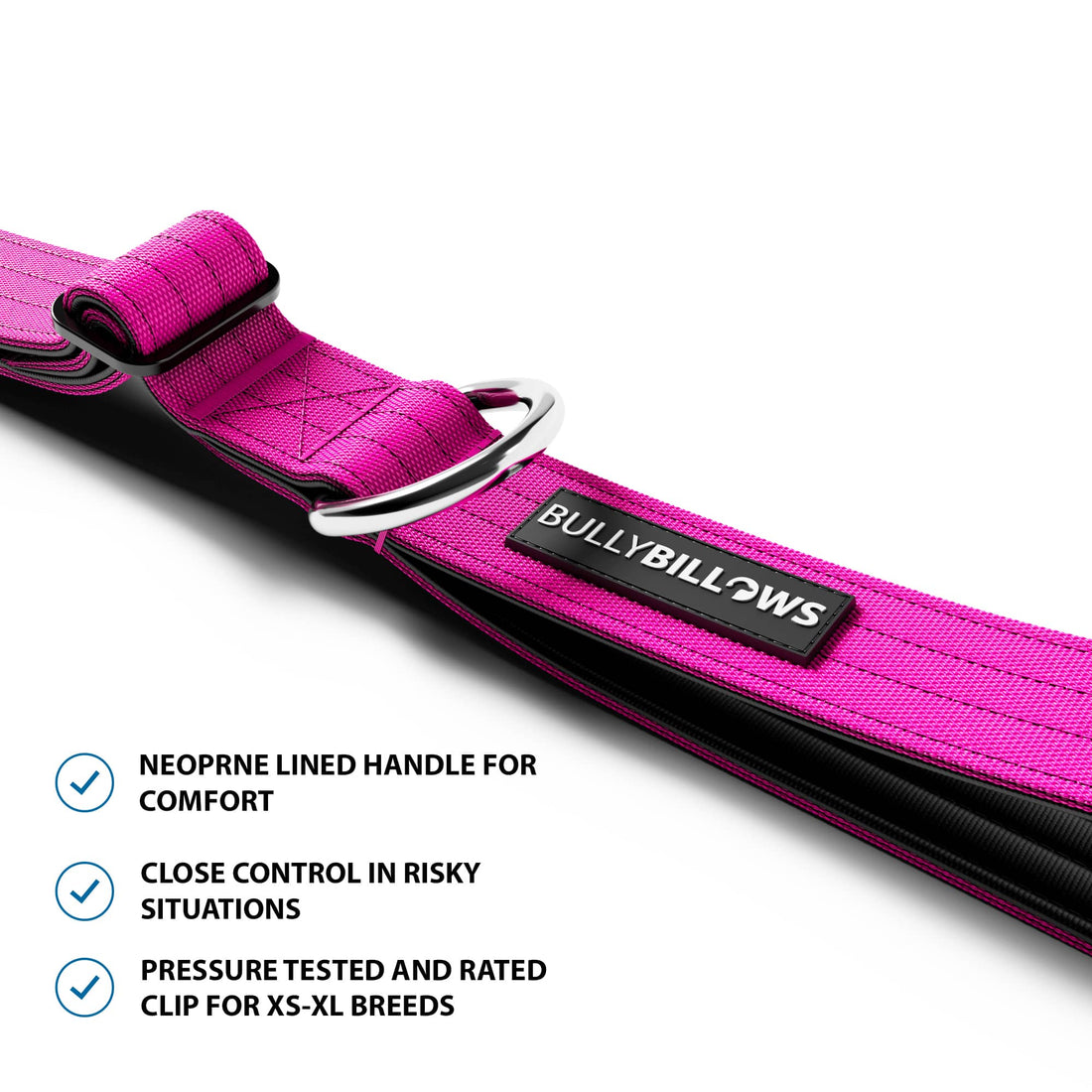 featured image of Adjustable Combat® Traffic Leash -  Magenta