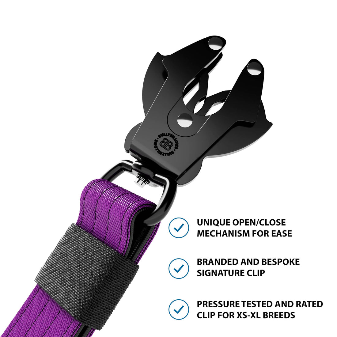 featured image of Adjustable Combat® Traffic Leash - Purple