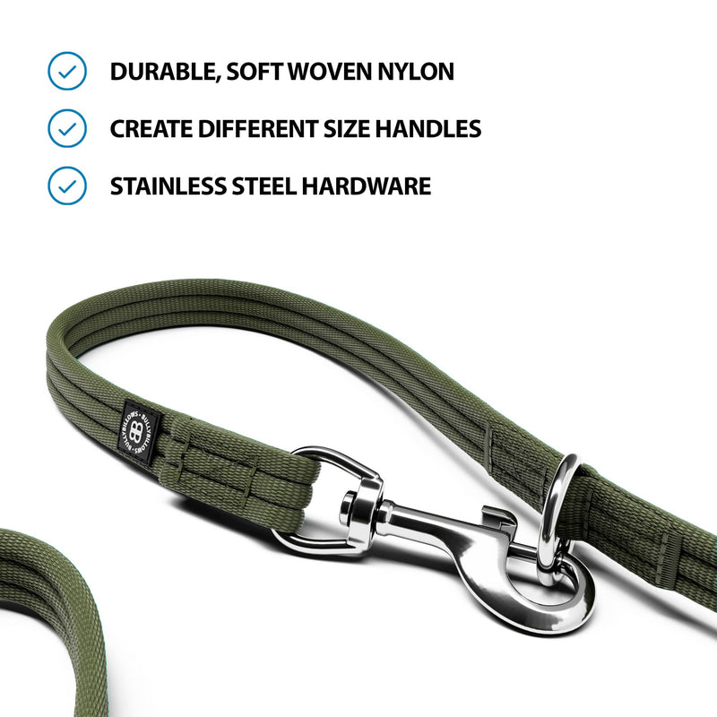 Training Double Ended Dog Lead | 2m Length -  Khaki