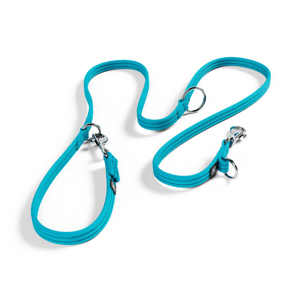 Training Double Ended Dog Lead | 2m Length -  Light Blue