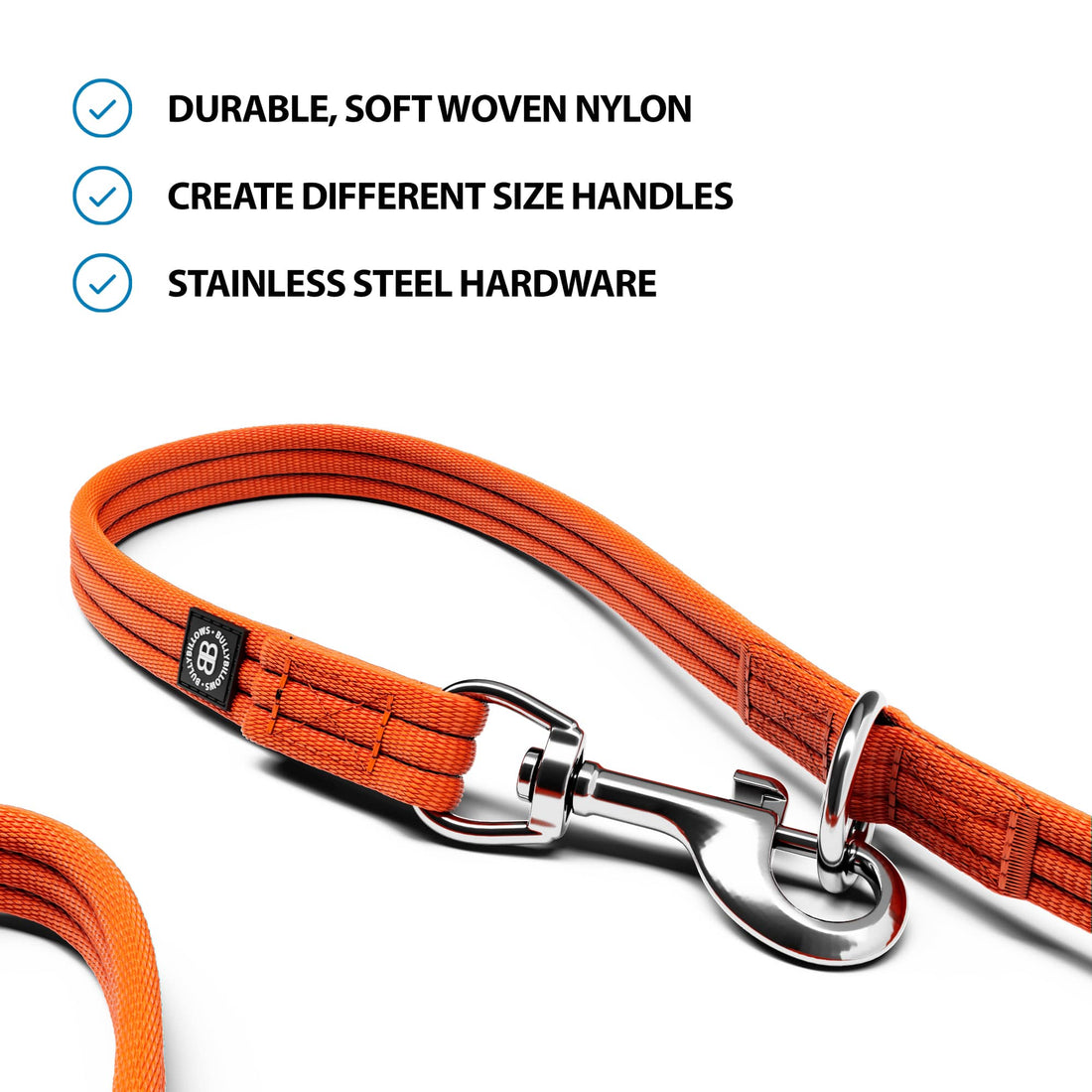 featured image of Training Double Ended Dog Leash | 2m Length - Orange