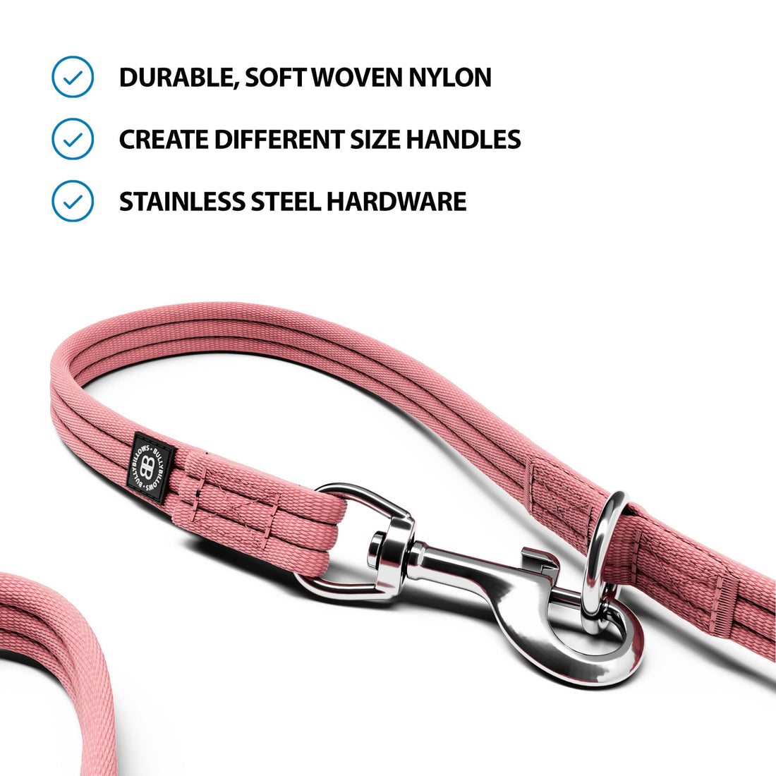 featured image of Training Double Ended Dog Leash | 2m Length - Pink