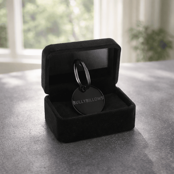 Dog ID Tag - Black (With Gift Box)